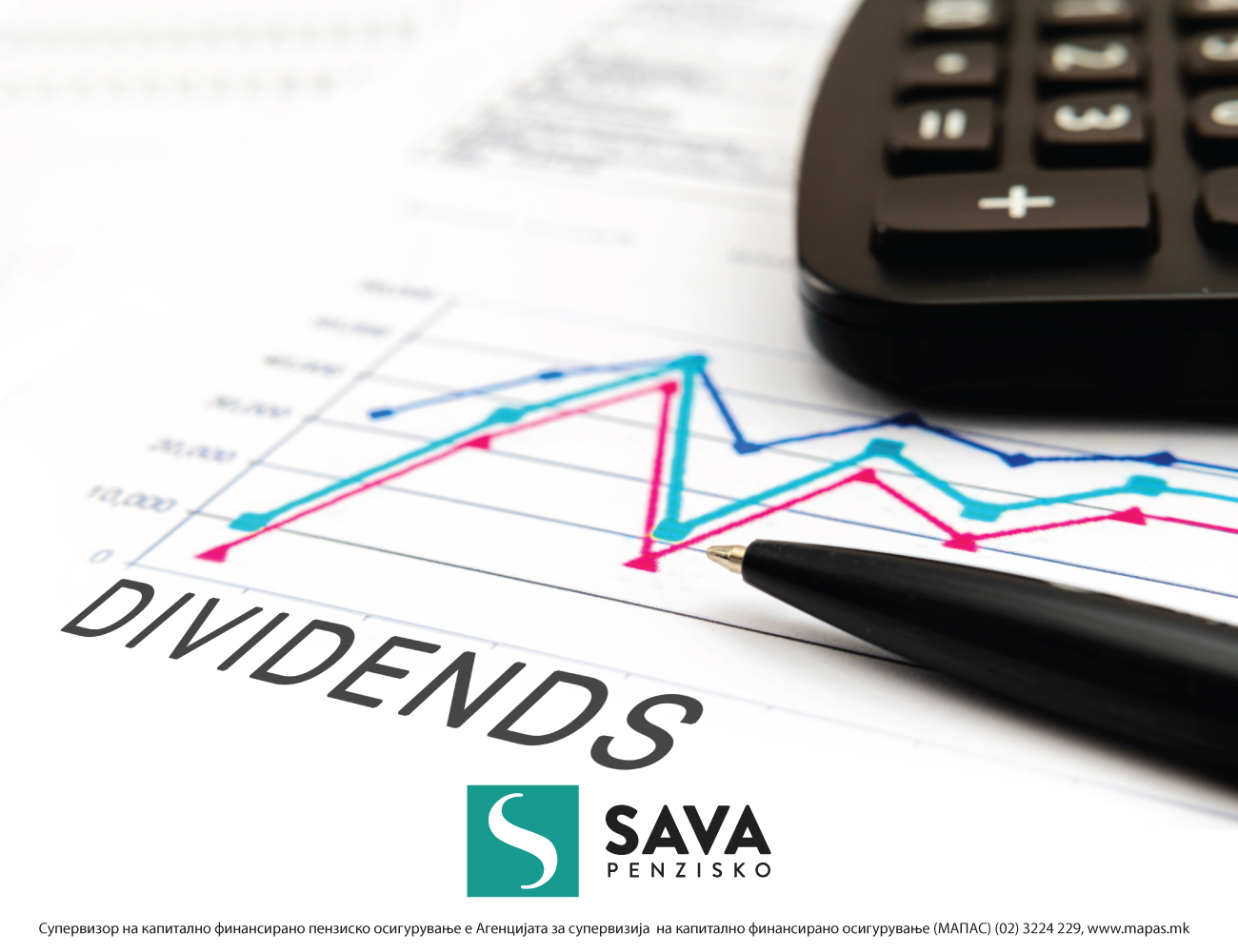 Значајни приливи од дивиденди и камати во Сава пензиски фонд и Сава пензија плус
